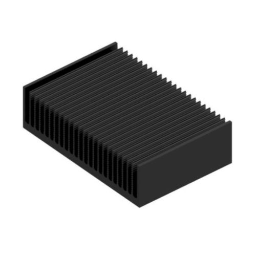 SK531200SA - 1m széles méret:1000x50x60mm hűtőborda - FISCHER ELEKTRONIK