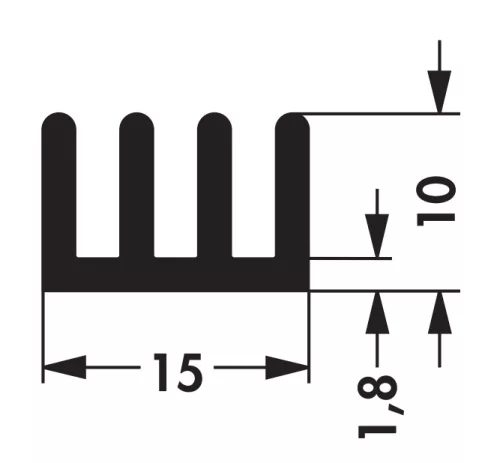 SK 693 25 AL - FISCHER ELEKTRONIK - SK69325AL