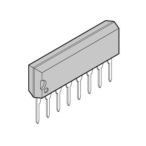 MB3773PS - Watchdog és RESET áramkör SIL8 - FUJITSU