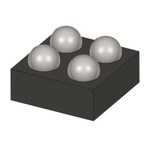 LM20SIBP - ±2.5°C -40...+130°C micro-SMD hőmérséklet érzékelő - NATIONAL SEMICONDUCTOR