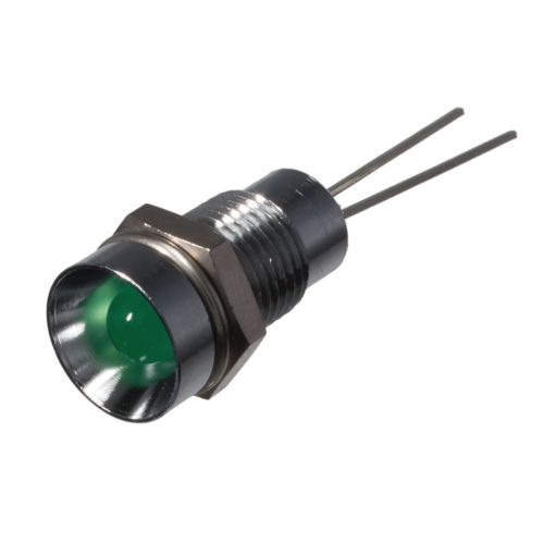 SMZS 082 5mm fémházas zöld homorú - SIGNAL CONSTRUCT - SMZS082