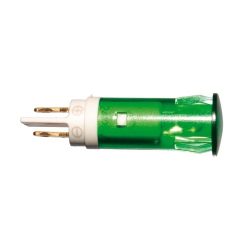 Indikátor LED 10mm zöld SKGH10224 - SIGNAL CONSTRUCT - SKGH10224