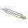 Duo LED 3mm HB3b-395AOR8ABCC piros+kék 3-kivezetés - HUEY JANN - HB3b-395AOR8ABCC