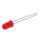 L-53SRD-E - piros LED d=5mm(T-1 3/4) emelt fényerejű Iv=400mcd diffúz tok - KINGBRIGHT