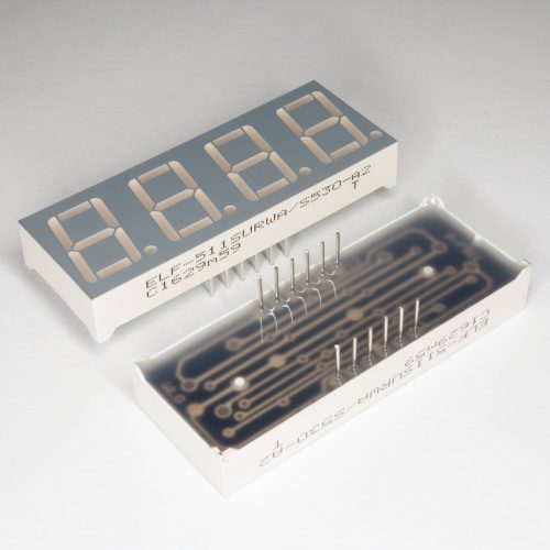 ELF 511SURWA/S530 14.2mm katód piros 4-digit MUX - EVERLIGHT - ELF-511SURWA/S530-A2
