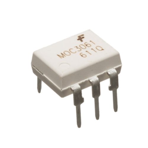 MOC3061M - 5 kV Kimenet:Triac nullátmenet-kapcsolós Umax=600V If=<15mA tok:DIP6 optocsatoló - ONSEMI
