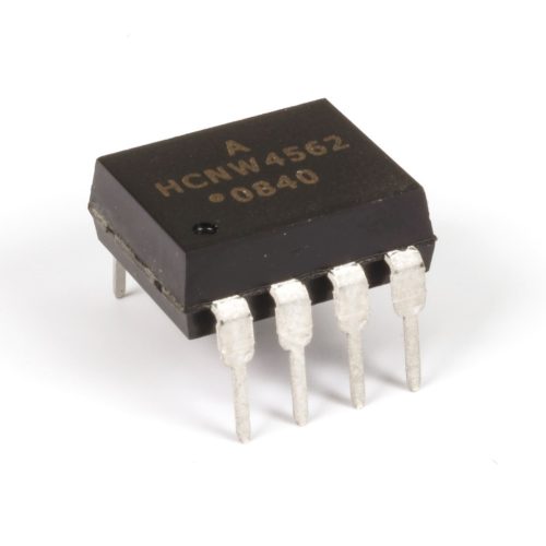 HCNW4562-000E - 2.5 kV 9MHz Analóg optocsatoló If=25mA CTR=50% tok:DIP8W optocsatoló - BROADCOM