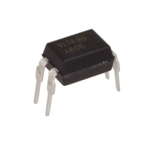 FOD817A - 5 kV Kimenet:tranzisztor If=50mA CTR=80..160% tok:DIP4 optocsatoló - ONSEMI