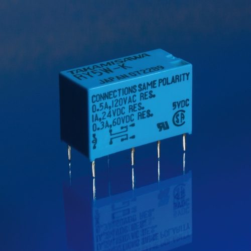 RY-5W-K - jelfogó 5V 167Ohm 125V/1A 2 áramkör DIL - FUJITSU