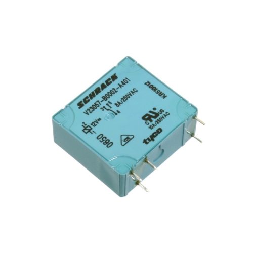 8-1393215-5 - jelfogó 24V 1200Ohm 250V/8A 1 áramkör álló - TE CONNECTIVITY
