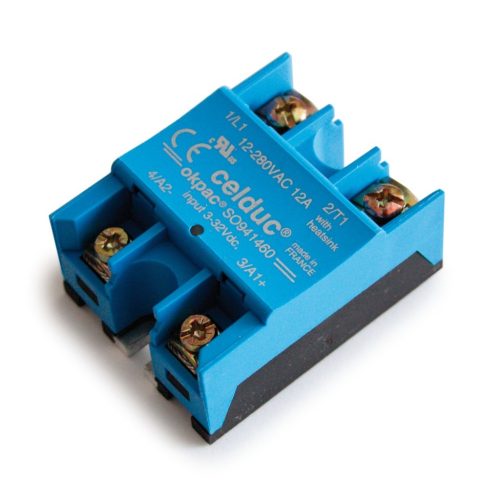 SO963460 - szilárdtest-jelfogó, 600 Vac / 35 A Triak-kimenet 3,5-32 Vdc bemenet - CELDUC