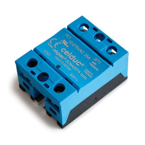 SO767090 - szilárdtest-jelfogó, 510 Vac / 75 A Triak-kimenet 3,5-32 Vdc bemenet - CELDUC