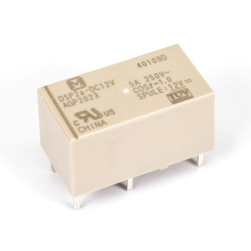 DSP2A-DC12V - jelfogó 12V 480Ohm 250V/5A 2 áramkör záró - PANASONIC