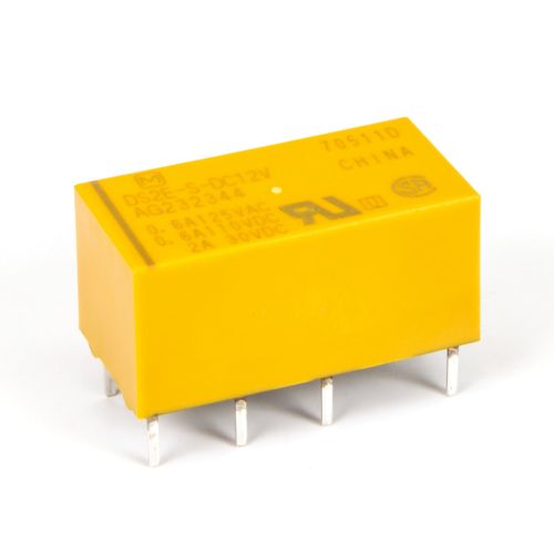 DS2E-S-DC12V - jelfogó 12V 720Ohm 250V/2A 2 áramkör váltó - PANASONIC