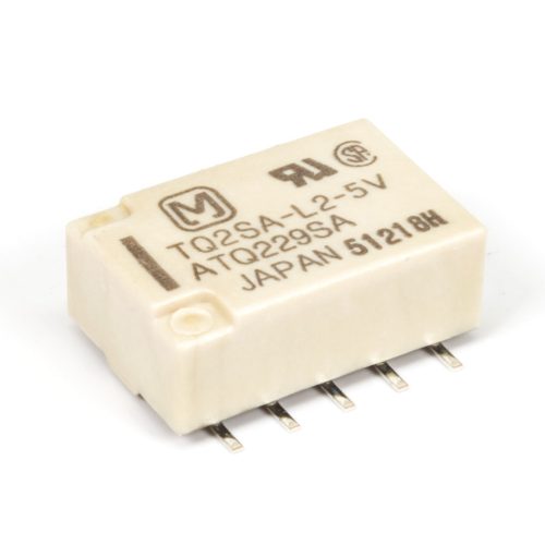 TQ2SA-L2-5V-Z - jelfogó SMD 5V 125Ohm 125 VAC/1A 2-áramkör 2-tekercs Latch - PANASONIC
