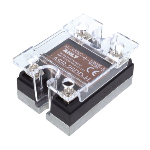 ASR-25DD-H - szilárdtest-jelfogó, 5..120 V DC/25 A MOSFET-kimenet - ANLY ELECTRONICS