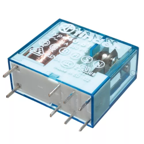 40.61.9.012.4000 - Jelfogó, 12Vdc 220Ohm 16A/400Vac 1 áramkör váltó - FINDER
