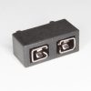 3568 - biztosíték foglalat, Mini (11mm) autós biztosítékokhoz 16x6.7x7.3mm, 500V 20A - KEYSTONE