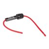 74-IFH5 - biztosíték foglalat, lengő, kábellel, 5x20mm Imax=15A - NTE ELECTRONICS