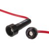 74-IFH5 - biztosíték foglalat, lengő, kábellel, 5x20mm Imax=15A - NTE ELECTRONICS