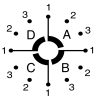 DS 4 4x3 - LORLIN ELECTRONICS - CK1032