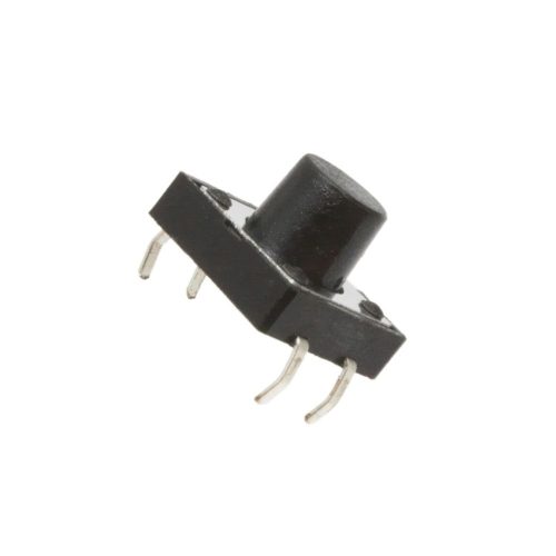 970-001-34-00 - 1 áramkör NYÁK-ba ültethető 12X12X8,5 záró, H=8.5mm nyomóomb, négyzet - KARSON