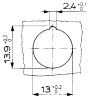 MCS 18R Gelb - SCHURTER - 1241.1104.7091