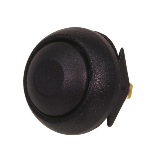 IBR3SAD200 - fekete nyomógomb 0.125A/125Vac, 0.1A/50Vdc IP67 - APEM