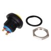 ISR3SAD500 - sárga nyomógomb 2A/125Vac, 0.1A/48Vdc, csavaros IP67 - APEM