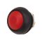   ISR3SAD600 - piros nyomógomb 2A/125Vac, 0.1A/48Vdc, csavaros IP67 - APEM