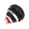 ISR3SAD600 - piros nyomógomb 2A/125Vac, 0.1A/48Vdc, csavaros IP67 - APEM