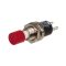   R13-24A-05-R - 3A/125Vac piros nyomógomb záró érintkezővel - SHIN CHIN