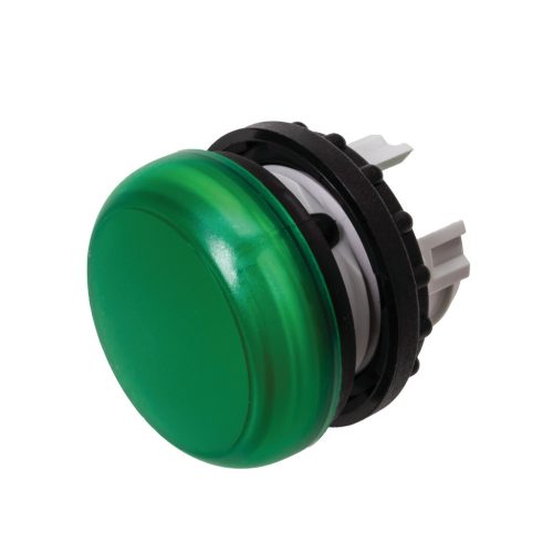 M22-L-G - forgókapcsoló alkatrész, lámpabúra, Zöld - EATON