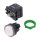 XB5AW31B5 - nyomógomb LED Izzóval, ipari, DC/AC 24V, D=22mm, szerelhető, fehér - SCHNEIDER ELECTRIC