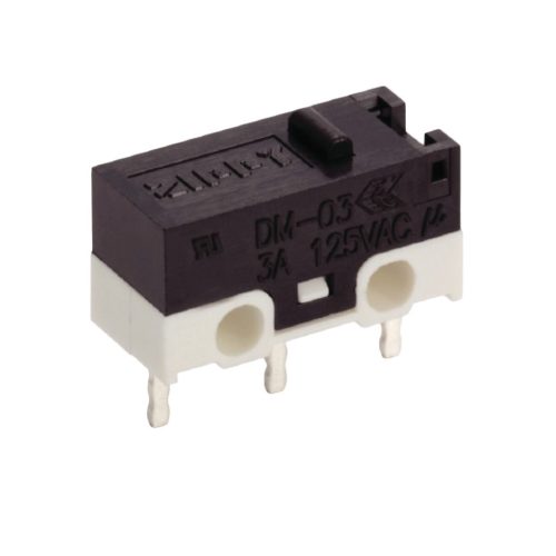 DF-03S-0P-Z - mikrokapcsoló, nyomógombos 3A/125V SPDT - ZIPPY