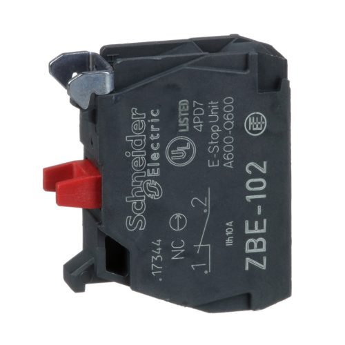 ZBE102 - nyomógomb alkatrész, XB4/XB5 érintkező blokk 1NC - SCHNEIDER ELECTRIC
