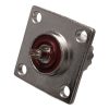 SO-239 - UHF-aljzat, négyzet, 4 csavarral rögzíthető - NONAME