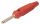 BUELA 20K-Rot Banane Stecker - HIRSCHMANN - BUELA20KRED(930726101)