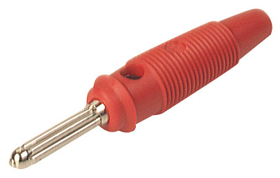 BUELA 20K-Rot Banane Stecker - HIRSCHMANN - BUELA20KRED(930726101)