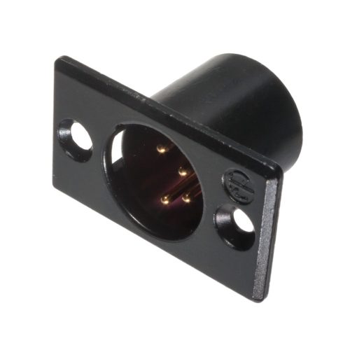 XLR 4-polig Stecker Schwarz - NEUTRIK - NC4MP-B