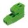 AK790/2-5.0-V-GREEN - sorkapocs NYÁK-ba 2-pólusú 2-emeletes zöld RM=5.0mm - PTR MESSTECHNIK