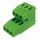 AK790/3-5.0-V-GREEN - sorkapocs NYÁK-ba 3-pólusú 2-emeletes zöld RM=5.0mm - PTR MESSTECHNIK