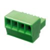 AKZ1550/4-3.81-GREEN - sorkapocs 4-pólusú lengő aljzat RM1.5 (3.81mm) - PTR MESSTECHNIK