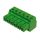 AKZ1550/6-3.81-GREEN - sorkapocs 6-pólusú lengő aljzat RM1.5 (3.81mm) - PTR MESSTECHNIK