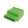 AKZ1100/4-5.08-GREEN - sorkapocs 4-pólusú lengő aljzat RM2 (5.08mm) STLZ 9../4-típushoz - PTR MESSTECHNIK