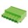 AKZ1100/6-5.08-GREEN - sorkapocs 6-pólusú lengő aljzat RM2 (5.08mm) STLZ 9../6-típushoz - PTR MESSTECHNIK