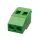 AKZ700/2-5.08-V-GREEN - NYÁK-os sorkapocs 2-pólusú RM=5.08mm zöld 19mm magas - PTR MESSTECHNIK