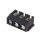 AK500/3DS-5.0-V-GREY - NYÁK-os sorkapocs 3-pólusú RM=5mm szürke - PTR MESSTECHNIK