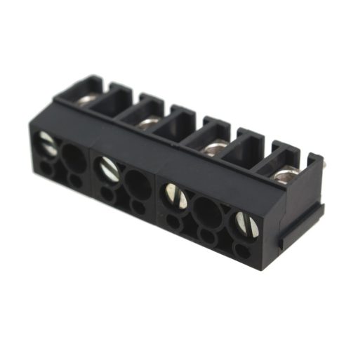 AK100/4DS-10.0-V-GREY - NYÁK-os sorkapocs 4-pólusú RM=10mm szürke - PTR MESSTECHNIK