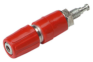 2mm banán aljzat piros - HIRSCHMANN - MPK1RED(930268101)